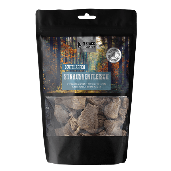 Black Canyon Prooihapjes Struisvogel 50g