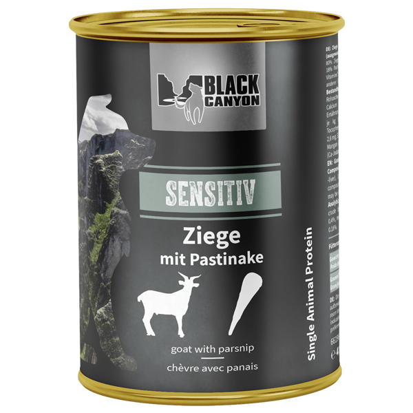 Black Canyon Dog Sensitiv Geit 12 x 410g