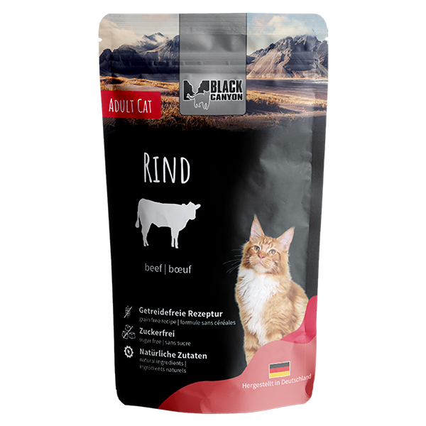Black Canyon Cat Pouch Rund