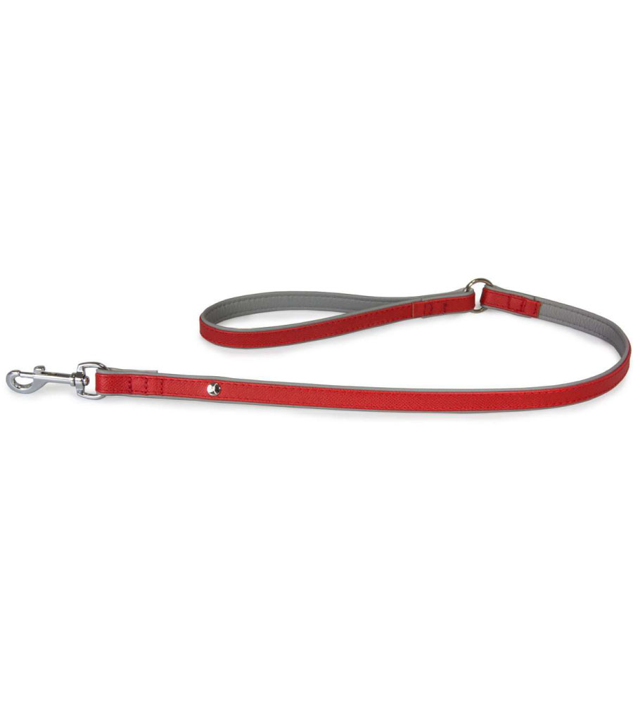 Das Lederband Looplijn Firenze Carnelian / Stone