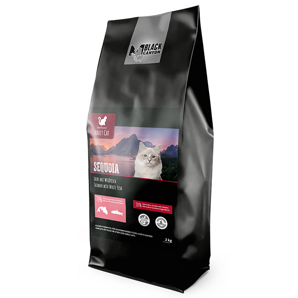 Black Canyon Cat Sterilized Sequoia Zalm & Witvis 