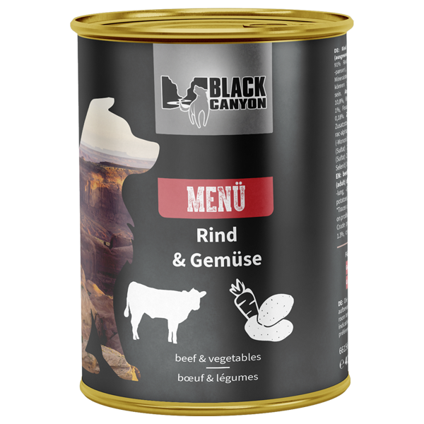 Black Canyon Dog Menu Rund & Groenten